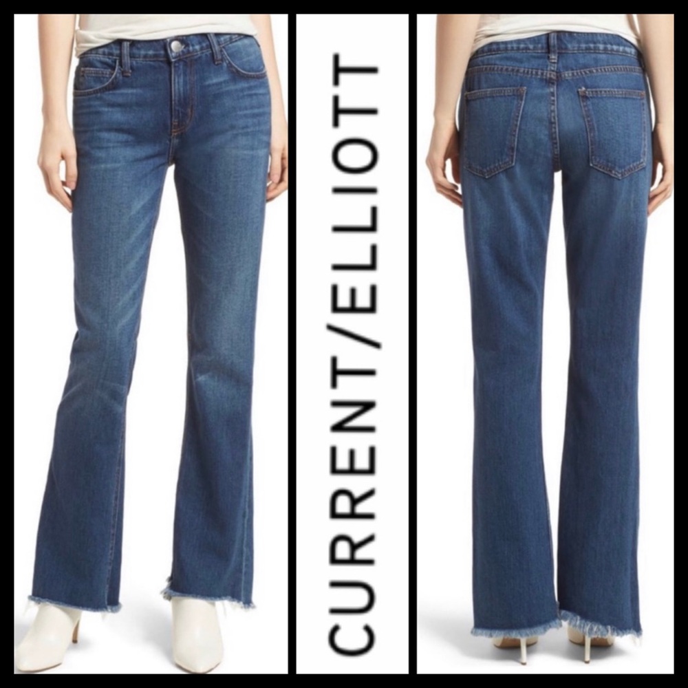 NWOT Current/Elliott Bootcut Flip Flop Jeans